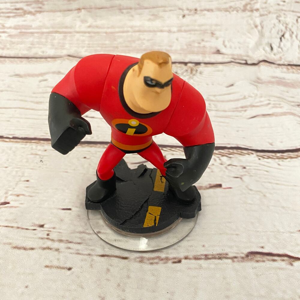 DISNEY INFINITY Mr. Incredible Figure 1.0 Pixar The Incredibles Toy Game